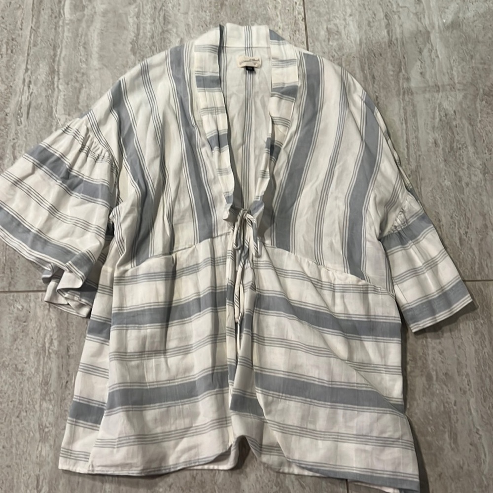Beach cover up by universal thread dots small/medium
